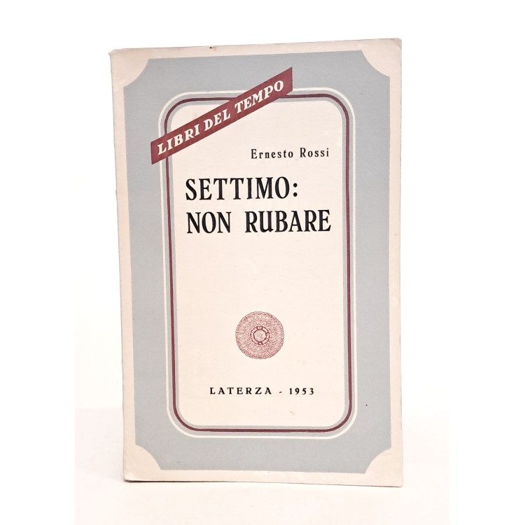 Settimo: non rubare