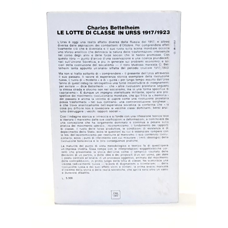 Le lotte di classe in Urss 1917/1923
