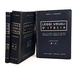 Leggi usuali d'Italia I-III