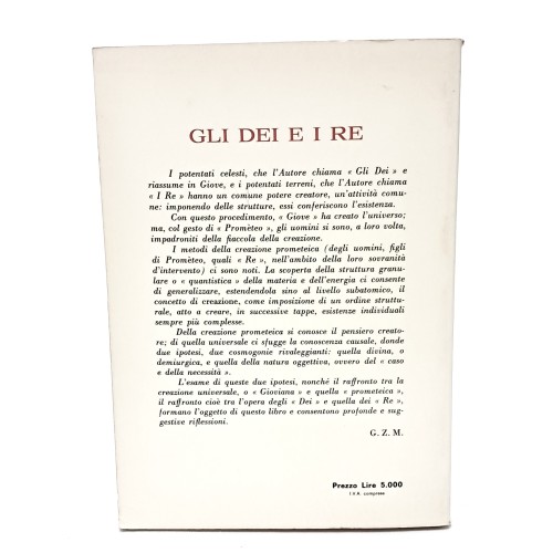 Gli dei e i re. Sguardi sul potere creatore