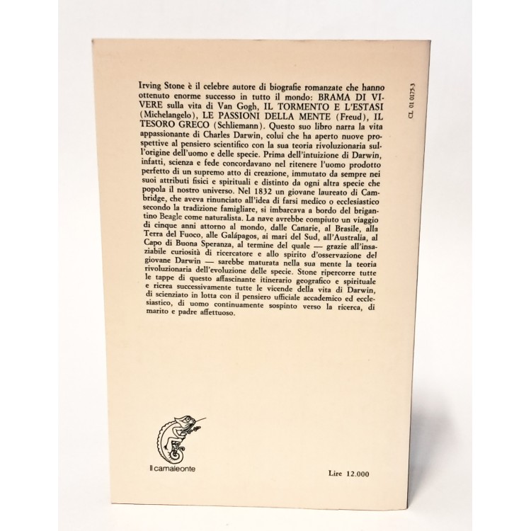 L'origine. Il romanzo di Charles Darwin