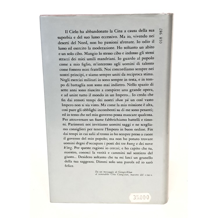 Gengiz-Khan primo imperatore del mirabile dominium