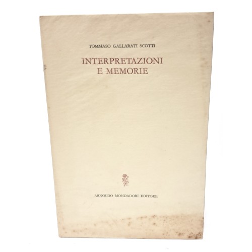 Interpretazioni e memorie