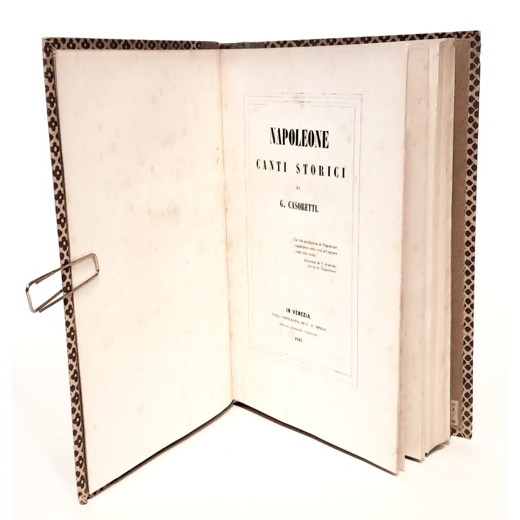 Napoleone canti storici