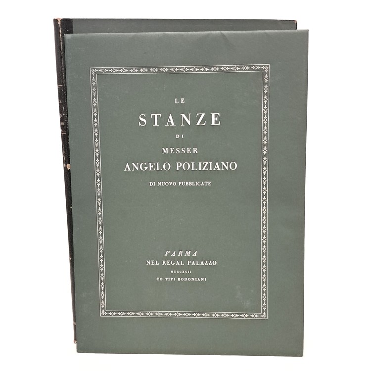 Le stanze di Messer Poliziano di nuovo pubblicate