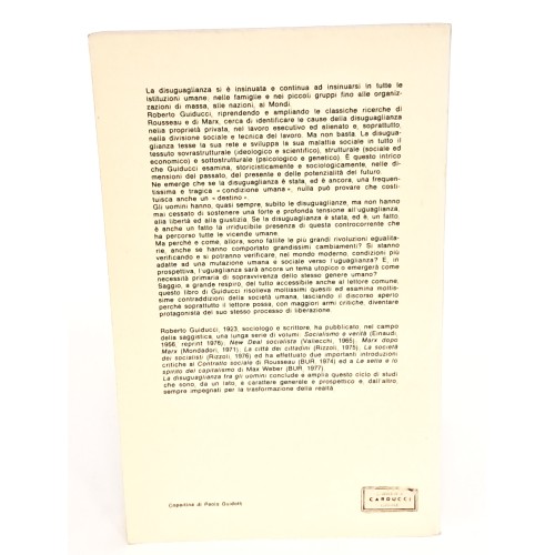 La disuguaglianza fra gli uomini