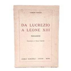Da Lucrezio a Leone XIII
