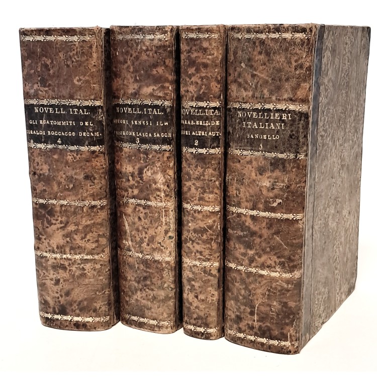 Raccolta di novellieri italiani I-IV