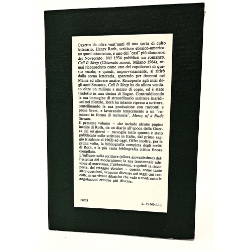 Henry Roth nella critica italiana