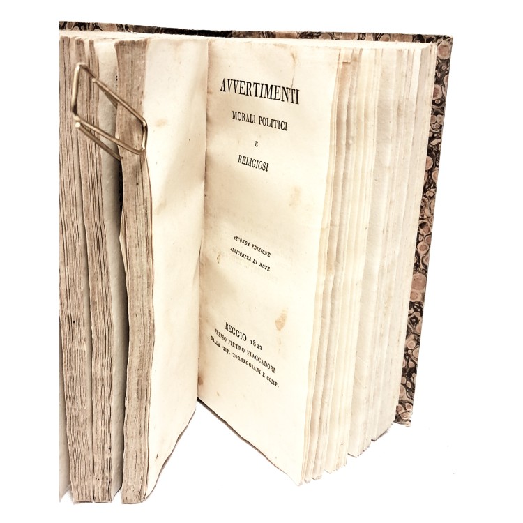 Pensieri teologici relativi agli errori dei nostri tempi seguito da Avvertimenti morali politici e religiosi