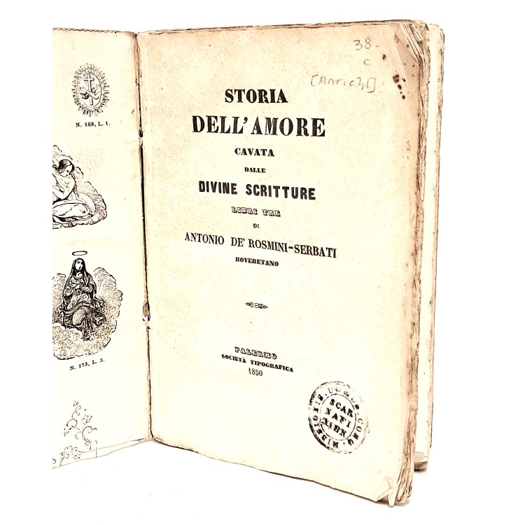 Storia dell'amore cavata dalle divine scritture