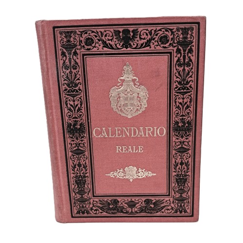 Calendario reale anno 1909