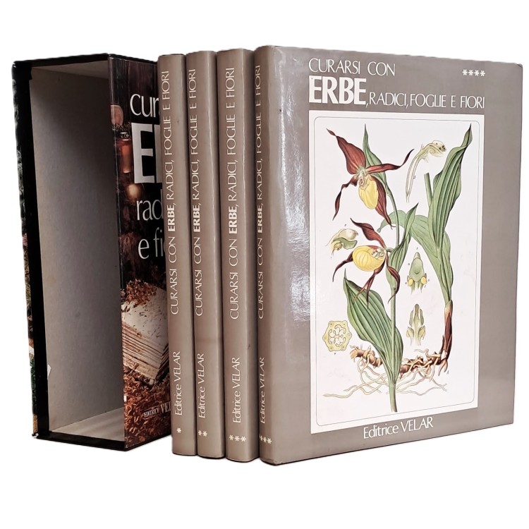 Curarsi con le erbe radici, foglie e fiori