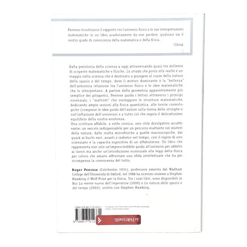 La strada che porta alla realtà. Le leggi fondamentali dell'universo