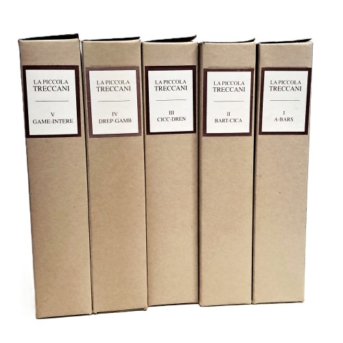 La piccola Treccani dizionario enciclopedico I-XII