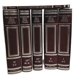 Vocabolario della lingua italiana I-V e addenda