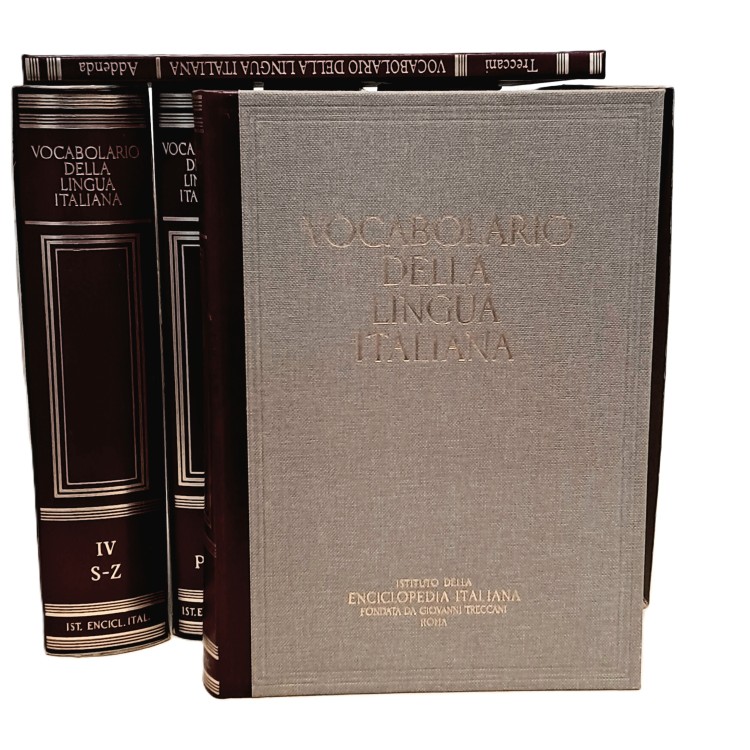 Vocabolario della lingua italiana I-V e addenda