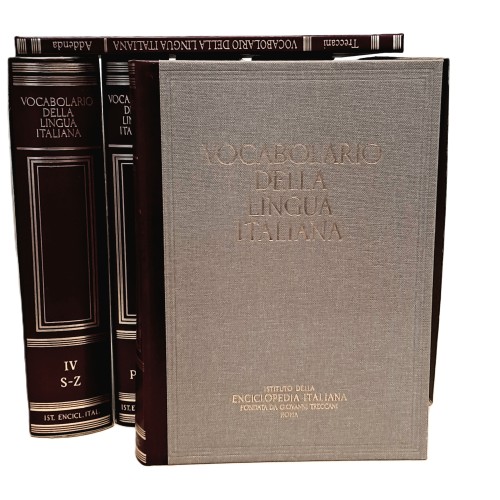 Vocabolario della lingua italiana I-V e addenda