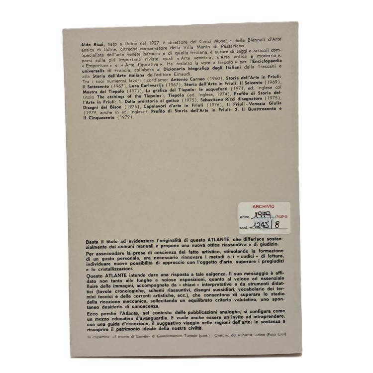 Atlante di storia dell'arte nel Friuli Venezia Giulia