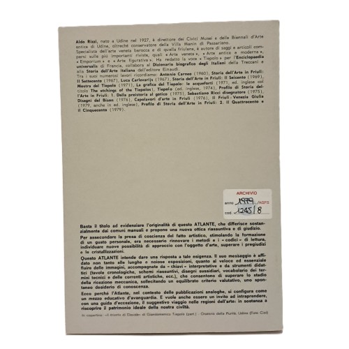 Atlante di storia dell'arte nel Friuli Venezia Giulia