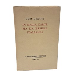 In Italia, l'arte ha da essere italiana?