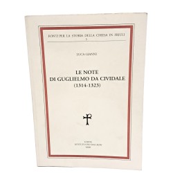 Le note di Guglielmo da Cividale (1314-1323)