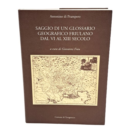 Saggio di un glossario geografico friulano dal VI al XIII secolo