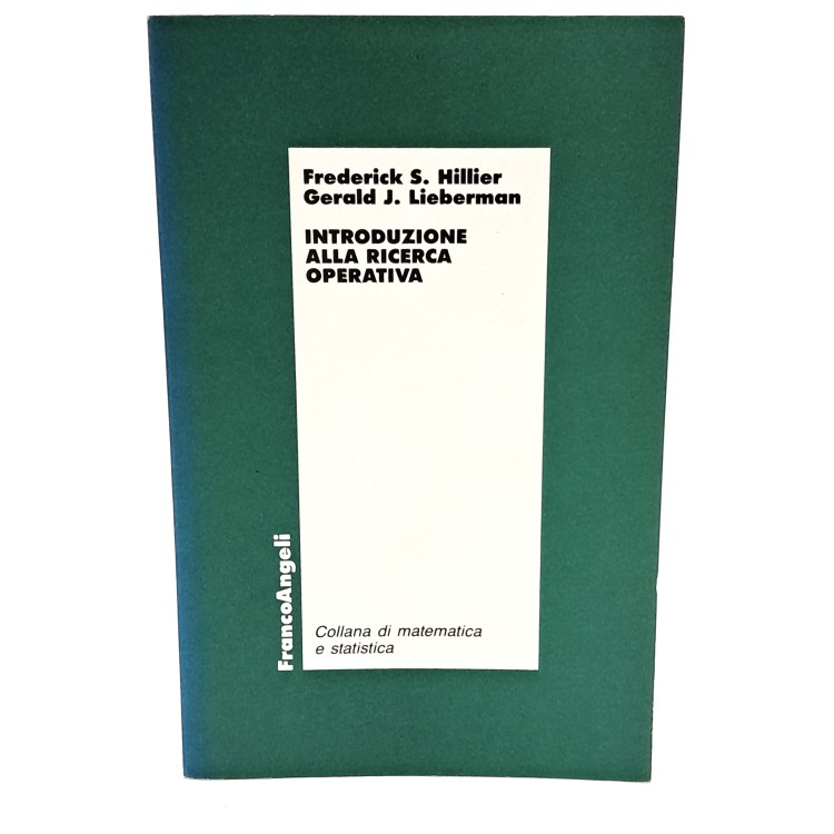 Introduzione alla ricerca operativa