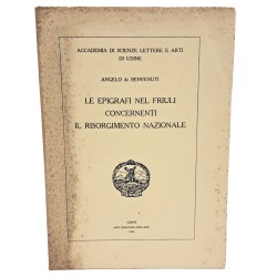 Le epigrafi del Friuli concernenti il risorgimento nazionale