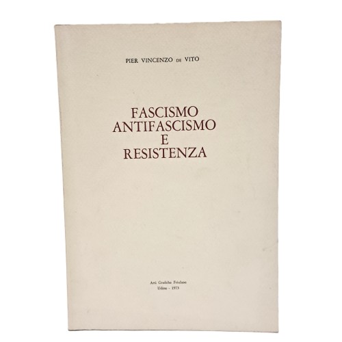 Fascismo antifascismo e resistenza