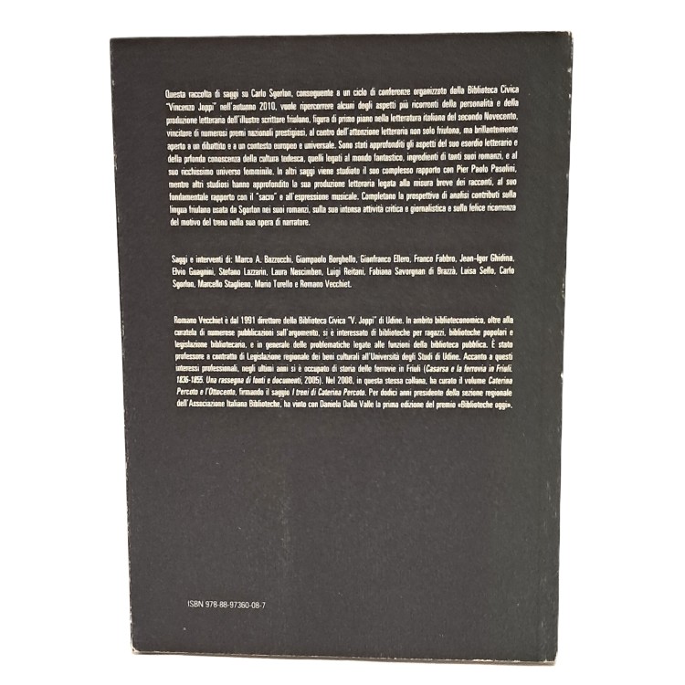 Carlo Sgorlon scrittore friulano