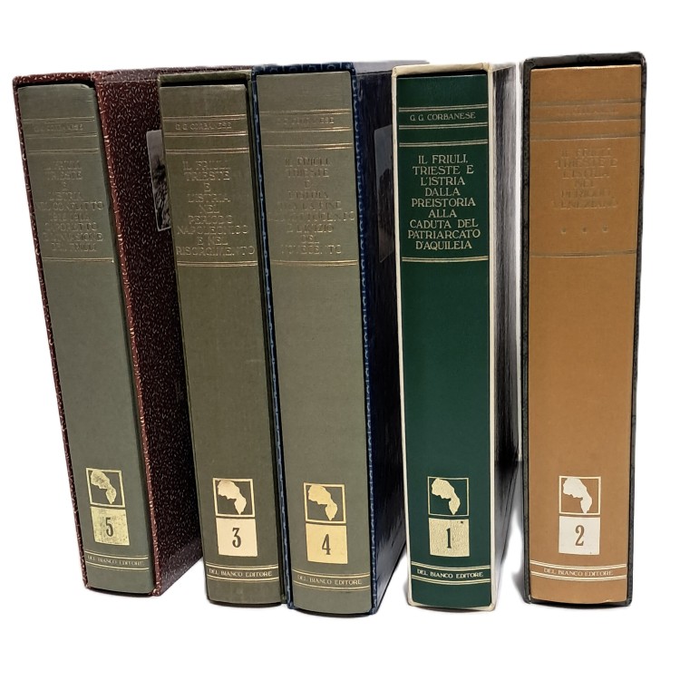 Il Friuli, Trieste e l'Istria dalla preistoria alla caduta del patriarcato d'Aquileia I-V