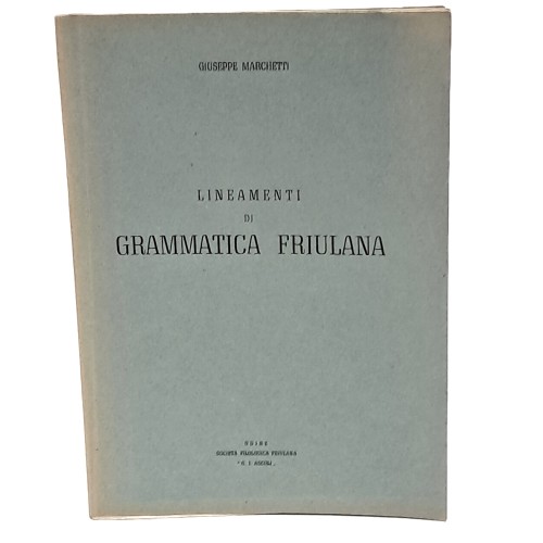 Lineamenti di grammatica friulana