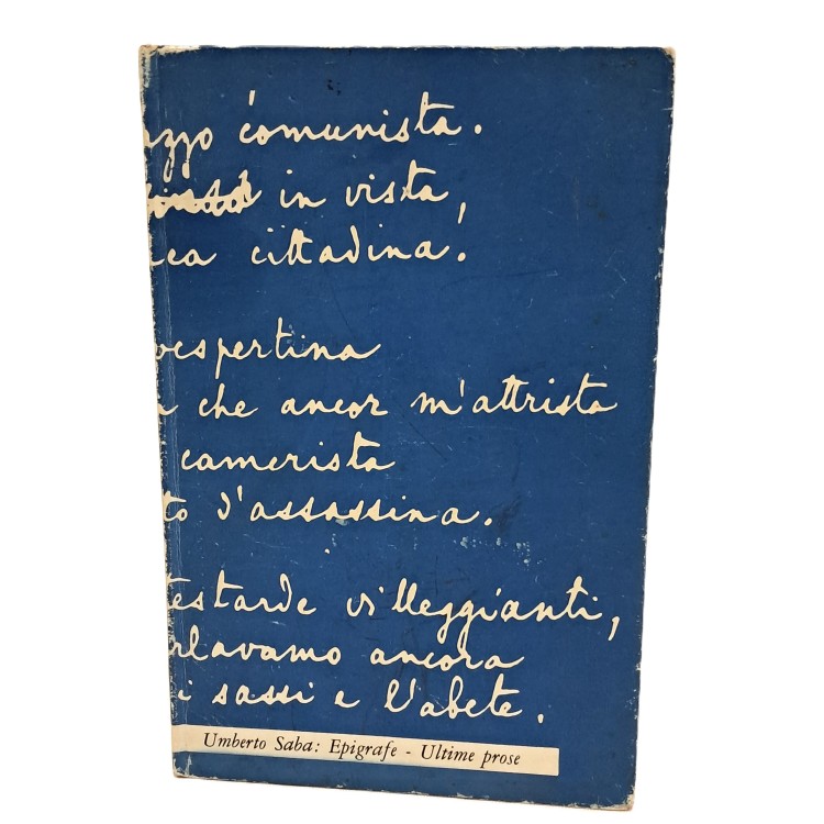 Epigrafe. Ultime prose