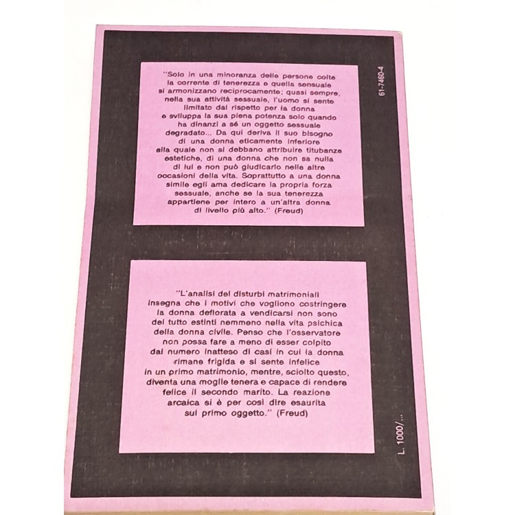 Contributi alla psicologia della vita amorosa