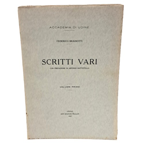 Scritti vari I-II