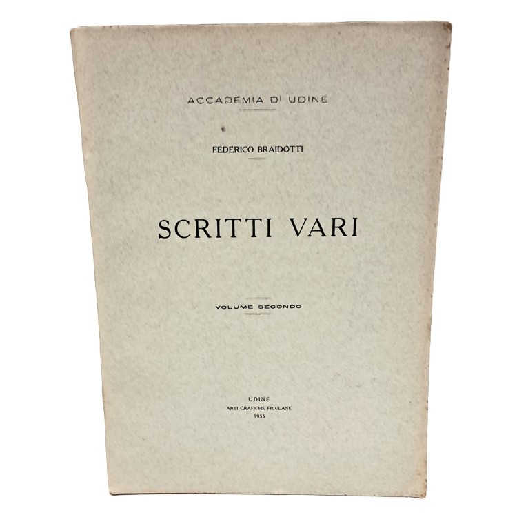 Scritti vari I-II