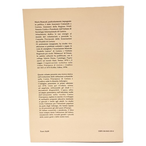 L'organizzazione scolastica nella contea principesca di Gorizia e Gradisca dal 1615 al 1915