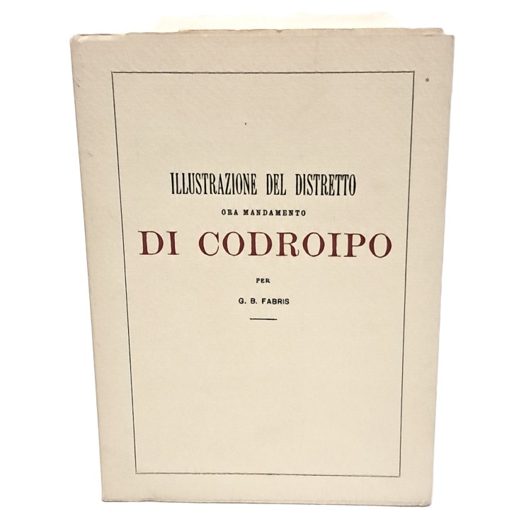 Illustrazione del distretto ora mandamento di Codroipo