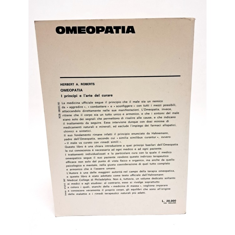 Omeopatia i principi e l'arte del curare
