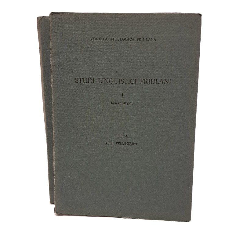 Studi linguistici friulani I-II