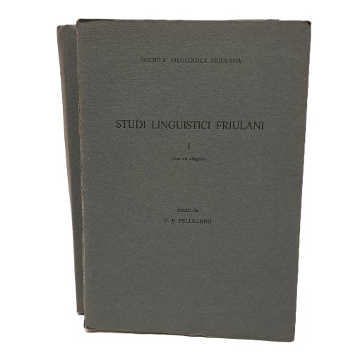Studi linguistici friulani I-II