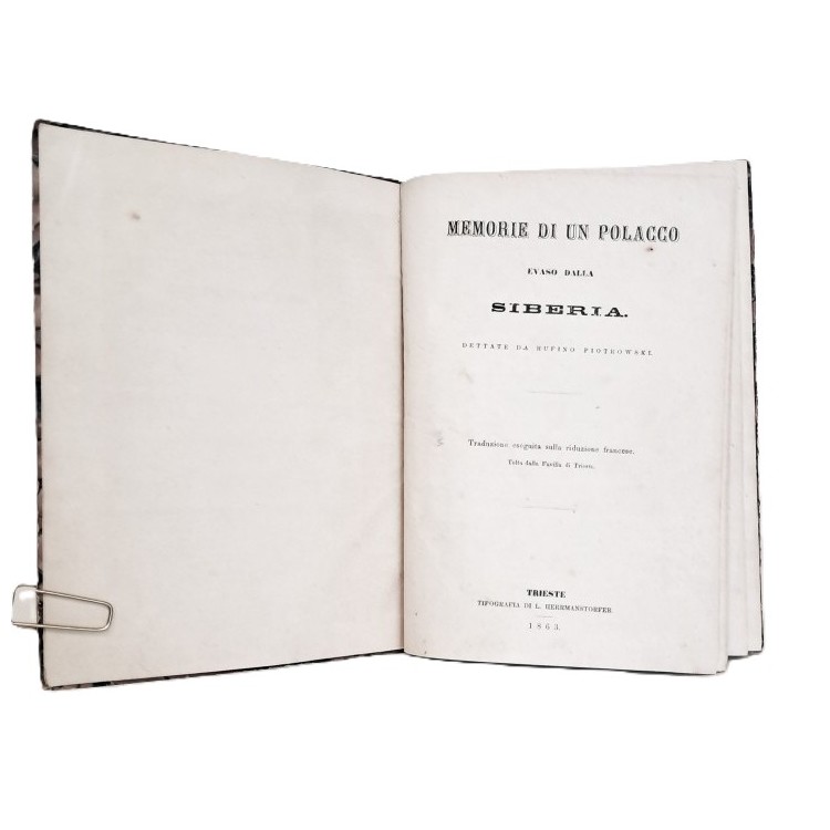 Memorie di un polacco evaso dalla Siberia