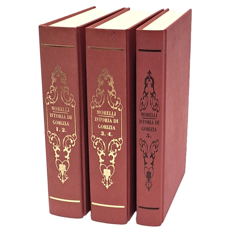 Istoria della contea di Gorizia. In quattro volumi seguiti da una appendice di note illustrative