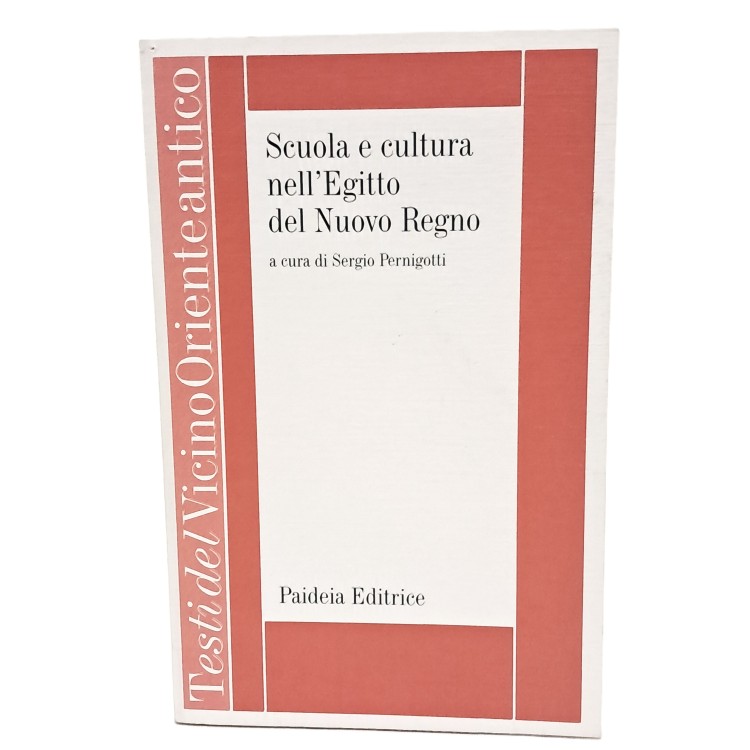 Scuola e cultura nell'Egitto del Nuovo Regno