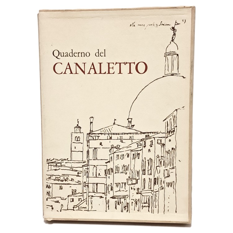 Il quaderno di disegni del Canaletto alle gallerie di Venezia I-II
