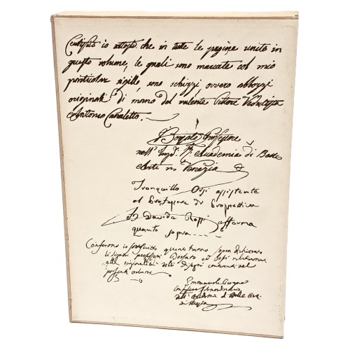 Il quaderno di disegni del Canaletto alle gallerie di Venezia I-II