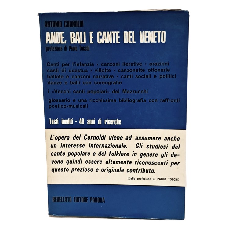 Ande, bali e cante del Veneto con particolare riguardo al Polesine