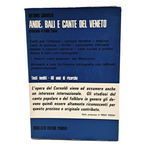 Ande, bali e cante del Veneto con particolare riguardo al Polesine