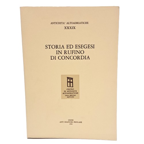 Storia ed esegesi in Rufino di Concordia